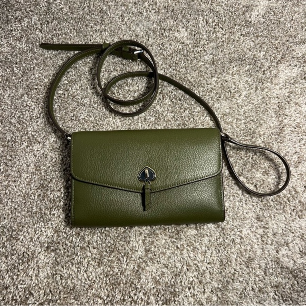 Green Kate Spade Wallet Purse
